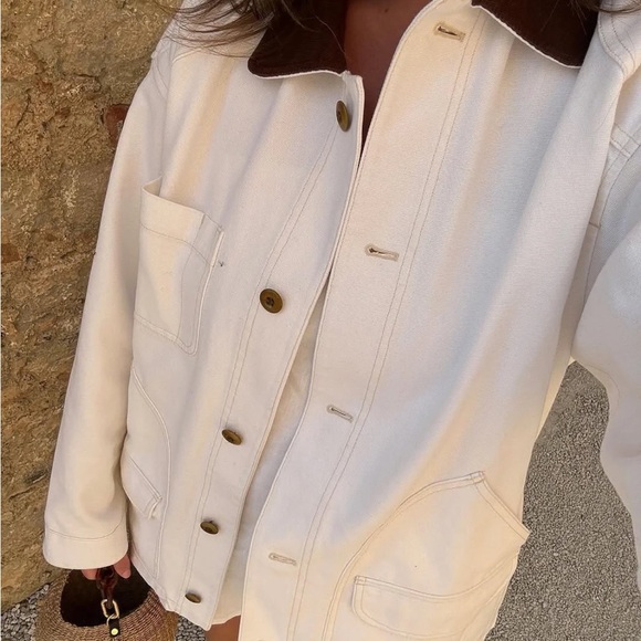 NWOT Doen Pascual Jacket in Salt - Picture 4 of 9